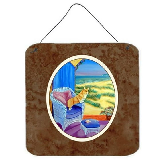 Corgi Wall or Door Hanging Prints, 6 x 0.02 x 6 in.