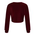thumbnail image 3 of Vedolay Women's 2023 Tops Women's 2023 Fall Winter Sweater Long Sleeve Crew Neck Comfy Loose Pullover Tops,RD2 XL, 3 of 5