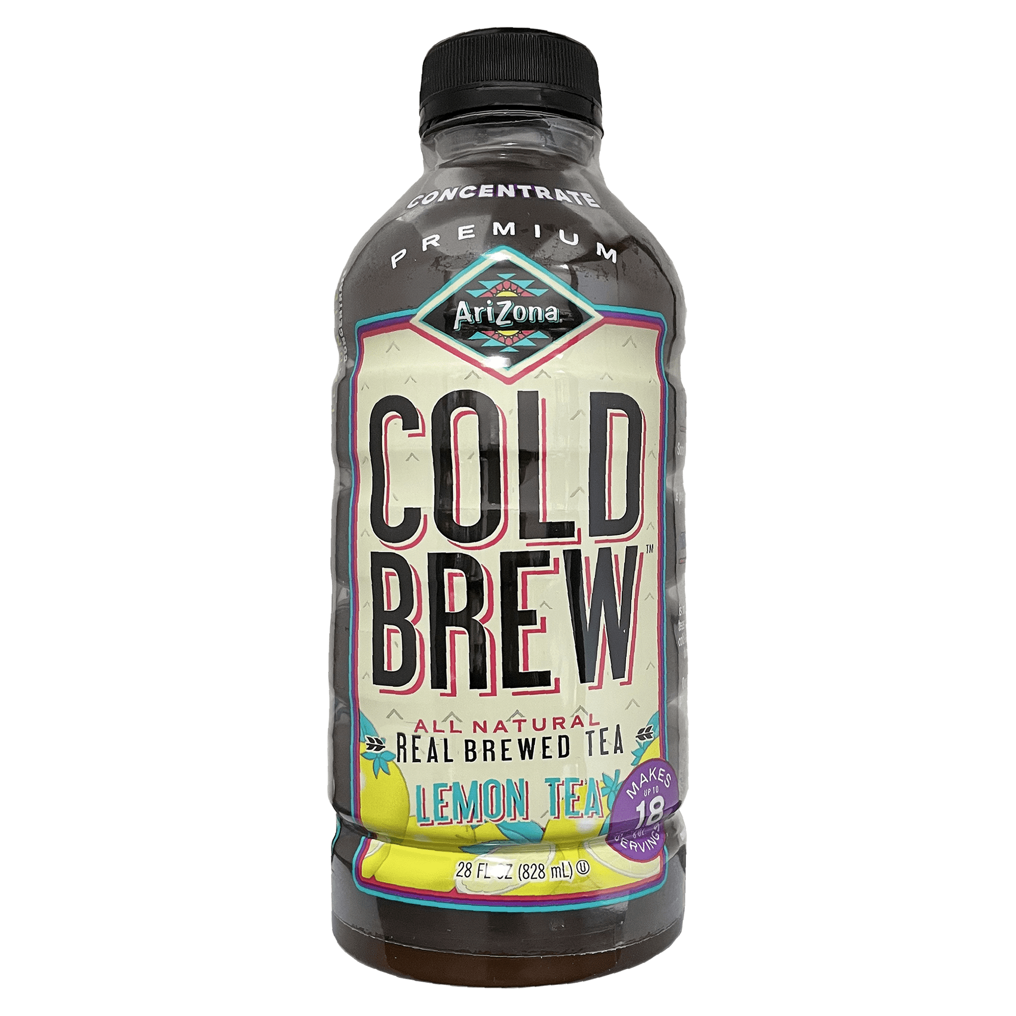 AriZona Cold Brew Concentrate Lemon Tea 28oz - Walmart.com