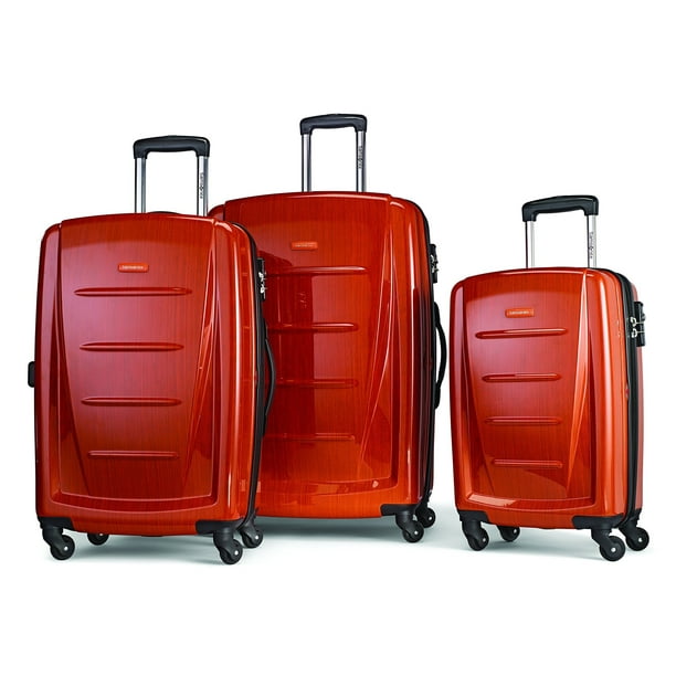 Luggage Samsonite Winfield 2 Hardside - Juego de 3 piezas, color naranja