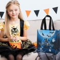 thumbnail image 5 of 18 Pack Halloween Tote Gift Bags for Kids, Reusable Goody Candy Bag, Halloween Trick or Treat Bags for Halloween Party Favor Supplies, 5 of 7