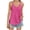 Hot Pink, variant on Womens Blouse up to 50% Off Fluffy Cotton Blend Retro Tshirts V-Neck Casual Short Sleeve T-shirt Ultra Soft Ladies Shirts Loose Fit Elegant Tops Tshirt Summer-Beach Comfy Solid Blouse Tee H