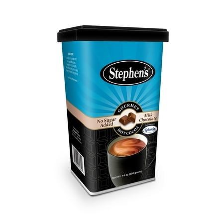 Stephen's Gourmet No Sugar Added Milk Chocolate Hot Cocoa, 14 oz