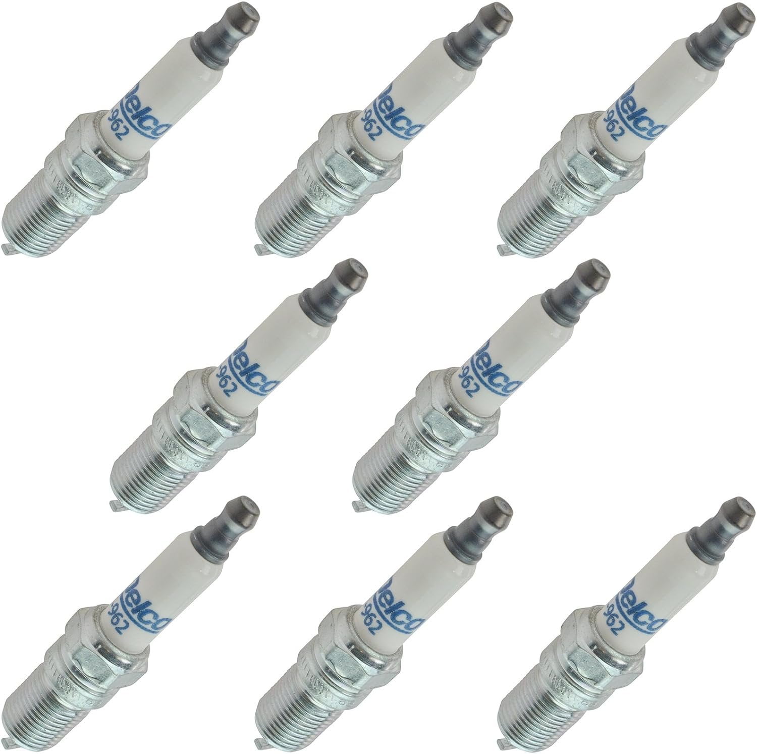 AC Delco 41-962 Platinum Ignition Spark Plug Set of 8 for Chevy GMC Buick