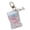 Pink, variant on Multi Purpose Resin Fish Keychain Creative Key Holder For Keys Phone Bag Decoration Lightweight And Stylish