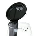 thumbnail image 2 of Better Chef 1.7 Liter 360 Degree Glass Cordless Electric Kettle in Red, 2 of 5
