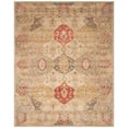 thumbnail image 1 of Safavieh Antiquities Collection AT830A Handmade Traditional Oriental Beige and Multi Wool Area Rug (7' 6" x 9' 6"), 1 of 3