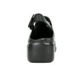 thumbnail image 4 of 24 HOUR COMFORT Myra Wide Width Comfort Clogs For Work and Casual Attire BLACK 6.5, 4 of 6