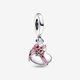 thumbnail image 1 of Disney Princess The Little Mermaid Ariel Colgante Para Pulseras Pandora Chapado En Plata DIY Joyería, 1 of 4