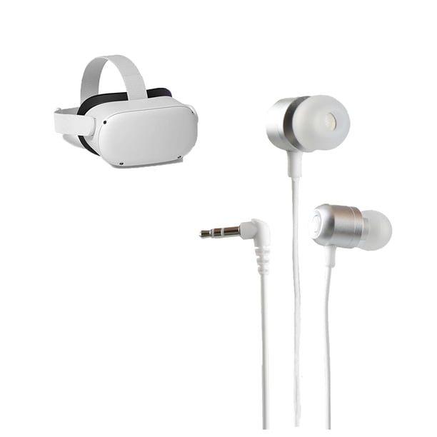 Auriculares con graves envolventes y cómodos, gafas de realidad virtual y accesorios todo en uno para Quest 2/HTC VR/Pico/Neo 3