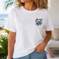 thumbnail image 5 of Beach Vibes Sea Turtle Graphic T-Shirt Women Coastal Summer Tee Crewneck Short Sleeve Cotton, 5 of 9