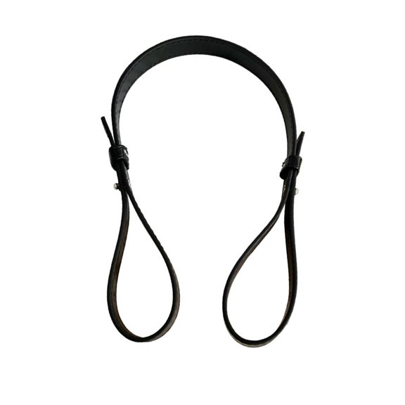 Segolike PU Leather Shoulder Strap, Shoulder Strap, Replacement Leather Replacement Shoulder Strap, Short Bag Straps, for Tote Bag Bag Accessories Black