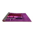 thumbnail image 2 of Ahgly Company Indoor Square Abstract Pink Modern Area Rugs, 6' Square, 2 of 4