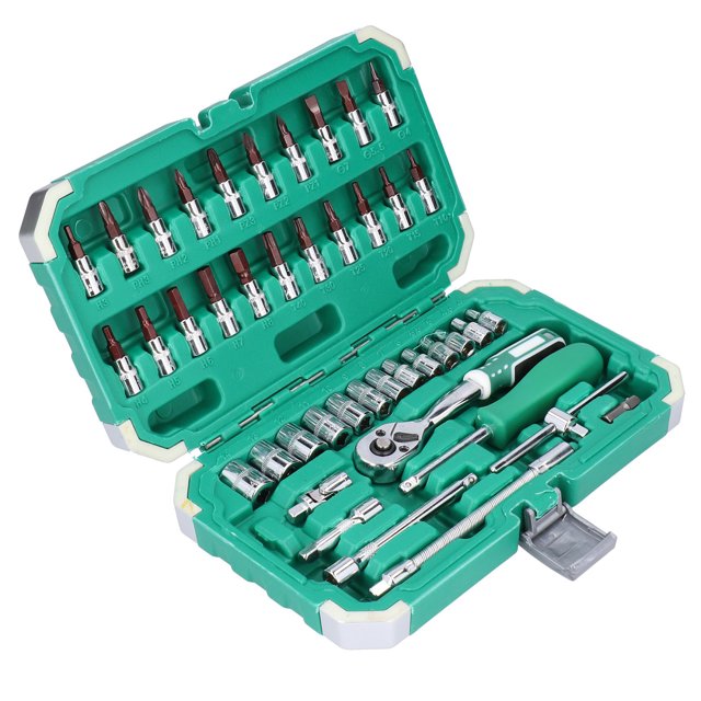 Juego de herramientas Kit de reparación de automóviles Estuche profesional Herramientas manuales para el hogar Caja de piezas Ferretería