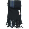 thumbnail image 4 of Alpine Swiss Mens Plaid Scarf Soft Winter Scarves Unisex, Navy Stripe, One Size, 4 of 5