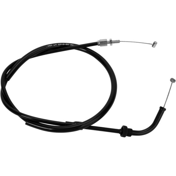 Motion Pro Black Vinyl Coated Throttle Push Cable Stock Length (02-0237)
