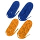 thumbnail image 5 of Cordones Profesionales para Patines de Hockey 120 Pulgadas perfecl Amarillo + Azul, 5 of 8