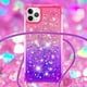 thumbnail image 4 of Funda para iPhone 12 PRO MAX Brillantina Líquida Divertida Reluciente y con Cristales en Movimiento Cuerpo Cruzado con Cordón Ajustable, 4 of 5