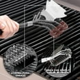 GRILLART Grill Brush Bristle Free Safe BBQ Cleaning Grill Brush and