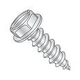 thumbnail image 1 of #12-14 x 3" Type AB Self-Tapping Screws / Slotted / Hex Washer / Steel / Zinc Plating (Quantity: 700 pcs), 1 of 1