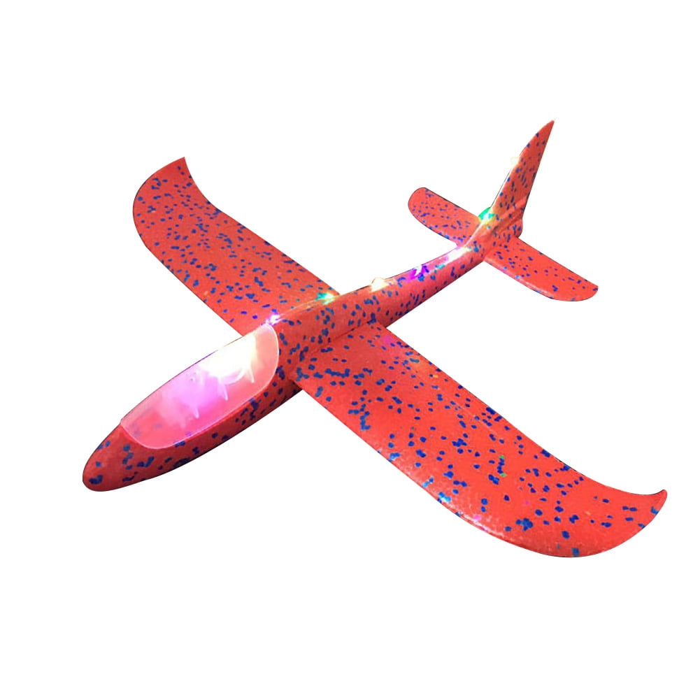 Realyc 48cm Manual Outdoor Airplane Toy Hand Launch Glider Aircraft