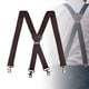 thumbnail image 3 of Pantalón con tirantes para hombre Yinane tirantes elegantes café, 3 of 8
