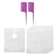 thumbnail image 1 of 50 piezas impermeables desechables para cortar el cabello, , capas de peluquero con 2x peines para el cabello, 1 of 9