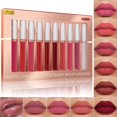 thumbnail image 1 of CozyQx Liquidation! Rouge à Lèvres Longue Tenue Non Collant Imperméable Gloss Longue Durée 10 Pcs Rouge à Lèvres, 1 of 3