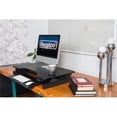thumbnail image 3 of Pemberly Row 40" Large Height Adjustable Standing Desk Converter - Black, 3 of 9