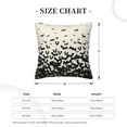 thumbnail image 2 of Halloween Pillow Covers 18X18 Inch Set of 2 Bats Throw Pillow Covers Halloween Bats Cushion Cases Holiday Farmhouse Decorative Outdoor Pillow Covers for Couch Home Sofa Living Room, 2 of 6