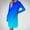 D_ Blue Dresses for Women, variant on SMihono Fashion Tunic Dresses for Women Spring Fashion Gradient Color Going Out Dress Casual Long Sleeve Crewneck Side Split Tshirt Dress Blue 10
