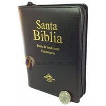 Biblia Reina Valera 1960 Con Promesas Compacta Con Cierre Imit* Negro Con Indice