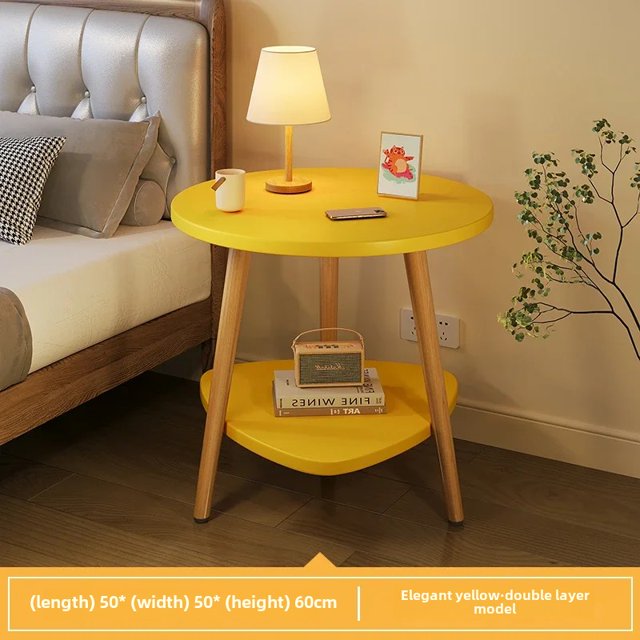 Mesas De centro minimalistas De diseño, Mesa auxiliar estética Kawaii transparente Simple, Centro barato, Mesa De Centro De Sala, muebles De dormitorio
