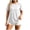 White, variant on Mifsaly Women's Athletic Shirts & Tees Back Buttons Crewneck Short Sleeve T-Shirts Lightweight Breathable Comfy Curved Hem Workout Undershirts Black,S