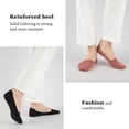 thumbnail image 3 of COMFOEX 10 pairs Womens No Show Socks Low cut Invisible Non Slip Thin Silk Socks for Women, 3 of 6