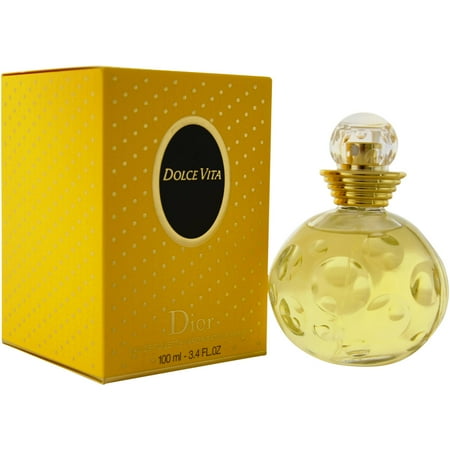 Christian Dior Dolce Vita Eau de Toilette Spray, 3.4 Oz