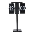 thumbnail image 2 of 12hours Flip Desk Shelf Clock,Auto Flip Desk Table Clock Auto Flip Clock Retro Flip Down Clock for Living Room Bedroom Study Outdoor, 2 of 7