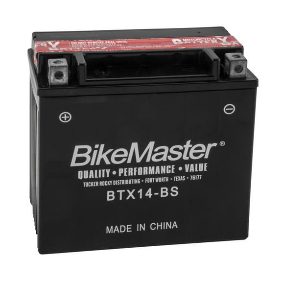 BikeMaster Maintenance Free Battery BTX14-BS for Buell XB12X Ulysses Adventure 2006-2010