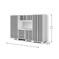 thumbnail image 4 of NewAge Products Bold Series XL 7 Piece Garage Cabinets Set with Tool, Base, Wall Cabinets and 30 in. Lockers, 4 of 11