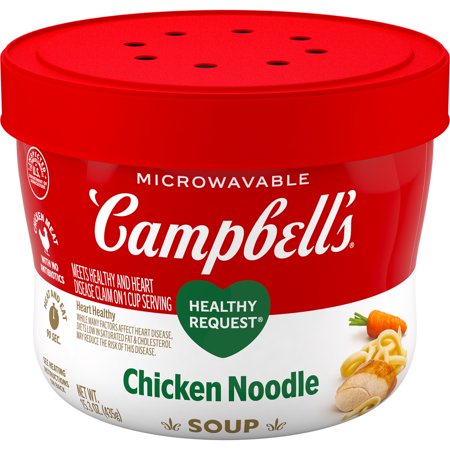 UPC 051000195784 product image for Campbell s Healthy Request Chicken Noodle Soup  15.3 oz Microwavable Bowl | upcitemdb.com