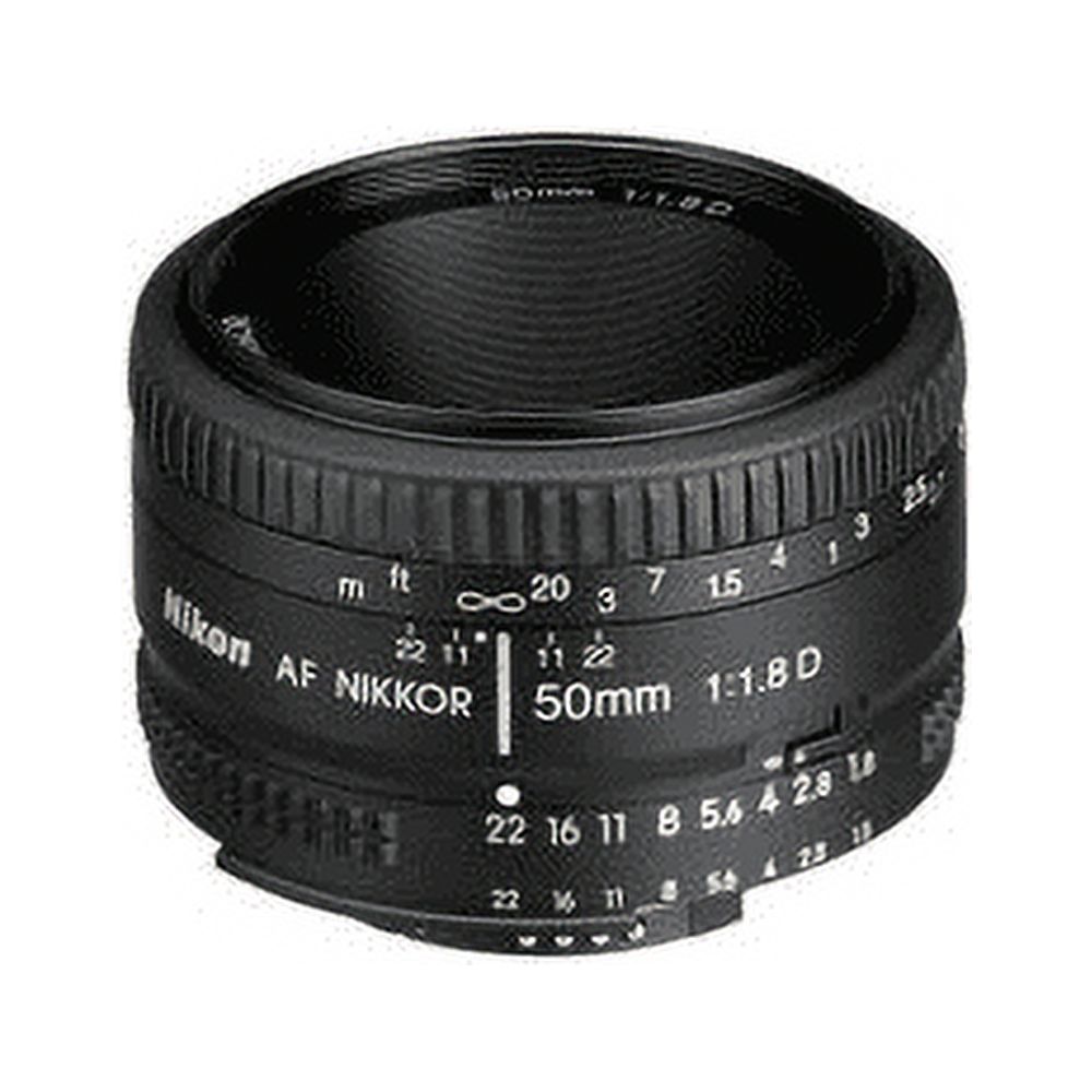 Nikon AF Nikkor 50mm f/1.8D Autofocus Lens - image 2 of 3