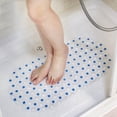 thumbnail image 2 of ZHAOCHENG Alfombrilla de baño antideslizante de goma antimoho con agarre de succión fuerte extra grande para ducha, 2 of 5