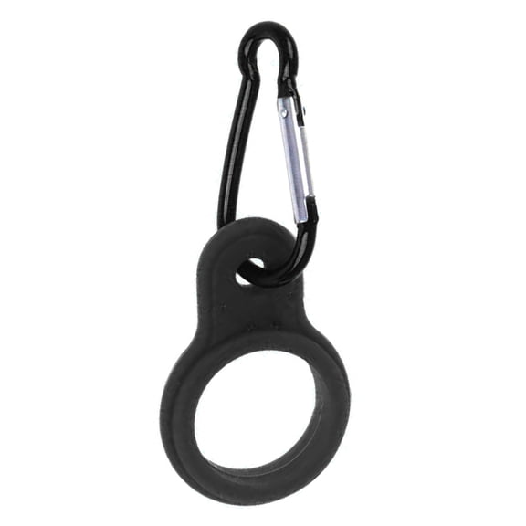 Water Bottle Buckle with Carabiner Clip Silicone Water Bottle Carrier Holder for Outdoor Camping Travel Durable