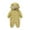 Green, variant on JMYHOAM Toddler Boys Girls Cute Romper Long Sleeve Hooded Jumpsuit Cute Plush Zipper Clothes Thickened Warm Onesie Baby Crawling Clothes