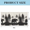 thumbnail image 3 of Black Bear Fluorescent Light Covers, Farmhouse Forest Animals Vintage Magnetic Light Covers for Ceiling Lights, Fluorescent Ceiling Shade Filters for Classroom Bedroom Office 4x2Ft x 1PCS, 3 of 8