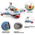 thumbnail image 3 of Free Swimming Baby Inflatable Swim Float Seat Boat Pool Swim Ring For Toddler, 3 of 5