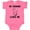 Hot Pink, variant on Inktastic Grammy Loves Me Girls Kitty Girls Baby Bodysuit