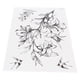 thumbnail image 4 of Pegatinas Temporales Pegatinas Impermeables Pegatinas De Pecho Arte Corporal Pegatina Temporal Chica Pecho Brazo Muslo Impermeable Natural StickerTH-172 ANGGREK Otros, 4 of 8