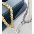 thumbnail image 3 of K-KED Freshwater Pearl Pendant Chunky Chain Vintage Elegant Baroque Pearls Necklaces, 3 of 3