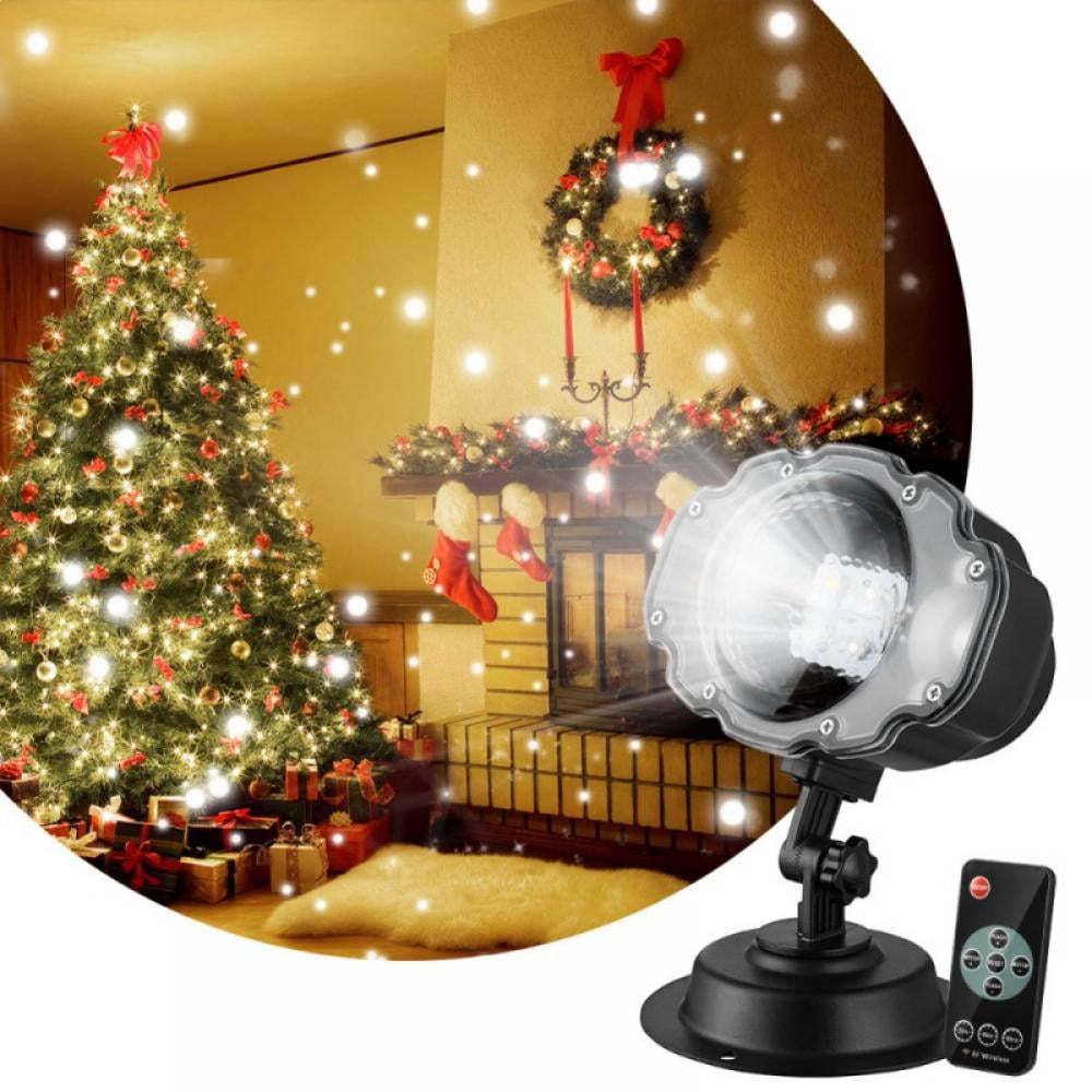 110V/220V 12 Pattern Motion Christmas Landscape Lights Projector LED Spotlight 